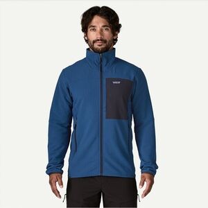 (NWT) Patagonia Men's R2® TechFace Jacket - Clement Blue - Large
